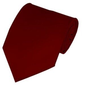 Manzini Neckwear Solid Men's Necktie with Glossy Finish (extra long)